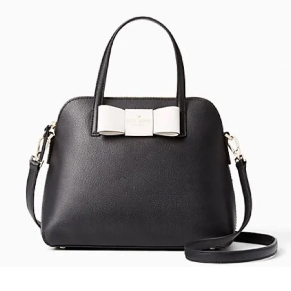 kate spade bow leather bag